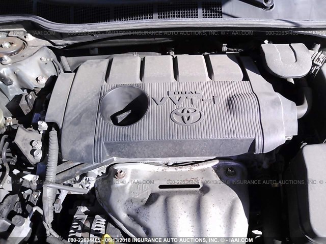 4T4BF3EK7BR123522 - 2011 TOYOTA CAMRY SE/LE/XLE TURQUOISE photo 10