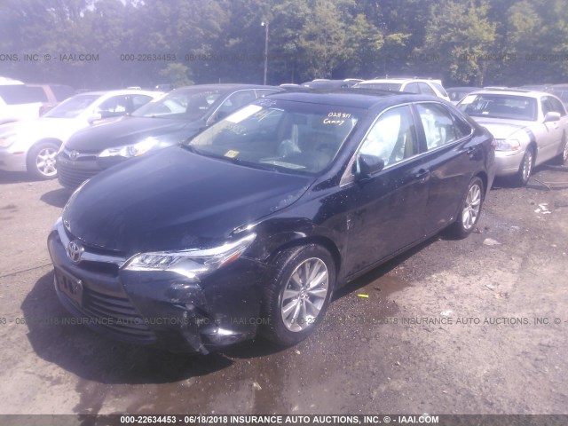 4T1BK1FK1FU028811 - 2015 TOYOTA CAMRY XSE/XLE Qara foto 2