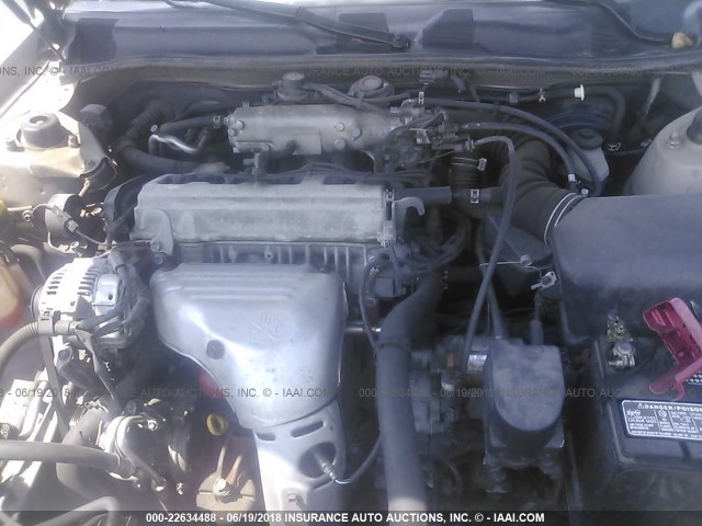 4T1BG22K7YU649857 - 2000 TOYOTA CAMRY CE/LE/XLE 金色 照片 10