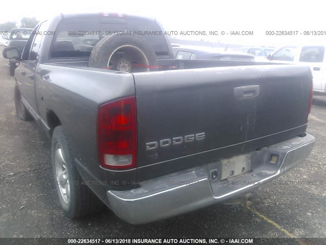 1D7HA18Z02J223862 - 2002 DODGE RAM 1500 GRAY photo 3