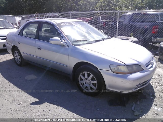 1HGCG66852A109898 - 2002 HONDA ACCORD EX/SE SILVER photo 1