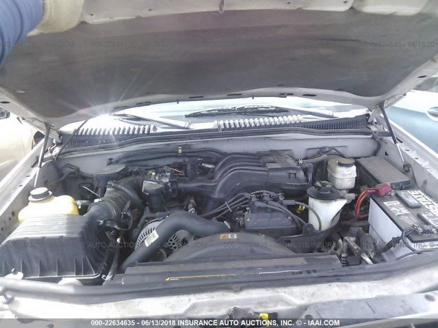 1FMZU63K55UC02971 - 2005 FORD EXPLORER XLT/XLT SPORT/NBX 银色 照片 10