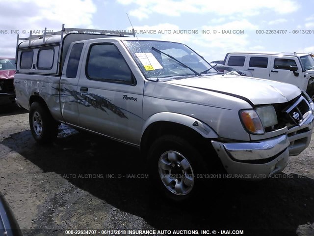 1N6ED26Y3XC300432 - 1999 NISSAN FRONTIER KING CAB XE/KING CAB SE GRAY photo 1