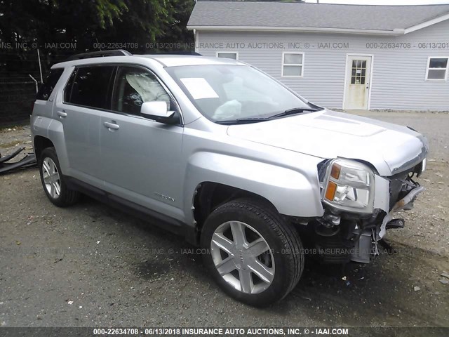 2CTFLTE5XB6400797 - 2011 GMC TERRAIN SLE SILVER photo 1