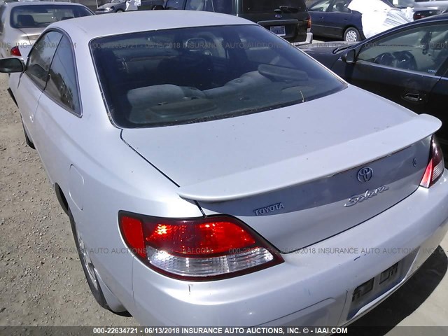 2T1CG22P11C450892 - 2001 TOYOTA CAMRY SOLARA SE SILVER photo 3