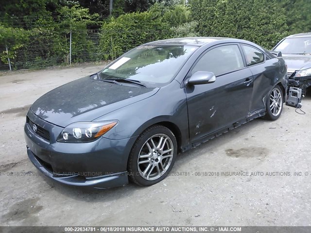 JTKDE167880258641 - 2008 TOYOTA SCION TC 灰色 照片 2