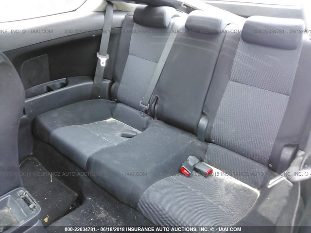 JTKDE167880258641 - 2008 TOYOTA SCION TC GRAY photo 8