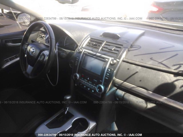 4T1BF1FK1DU237662 - 2013 TOYOTA CAMRY L/SE/LE/XLE 黑色 照片 5