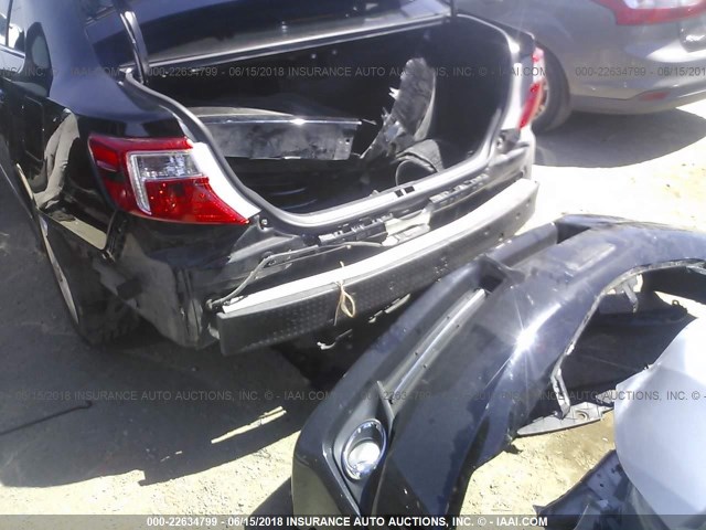 4T1BF1FK1DU237662 - 2013 TOYOTA CAMRY L/SE/LE/XLE 黑色 照片 6