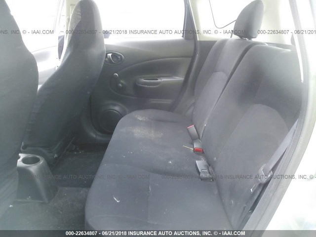 3N1CE2CP3EL409495 - 2014 NISSAN VERSA NOTE S/S PLUS/SV/SL GRAY photo 8