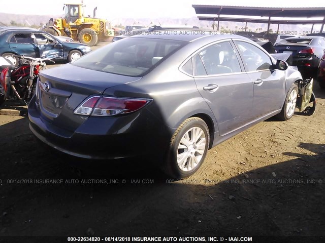 1YVHZ8CH5A5M17976 - 2010 MAZDA 6 I Grau Foto 4