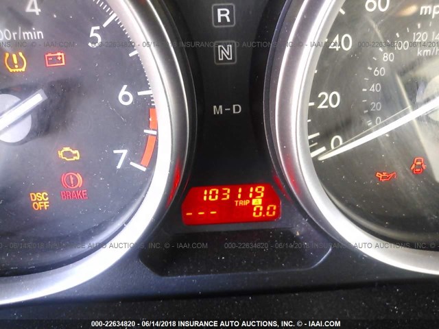 1YVHZ8CH5A5M17976 - 2010 MAZDA 6 I Grau Foto 7