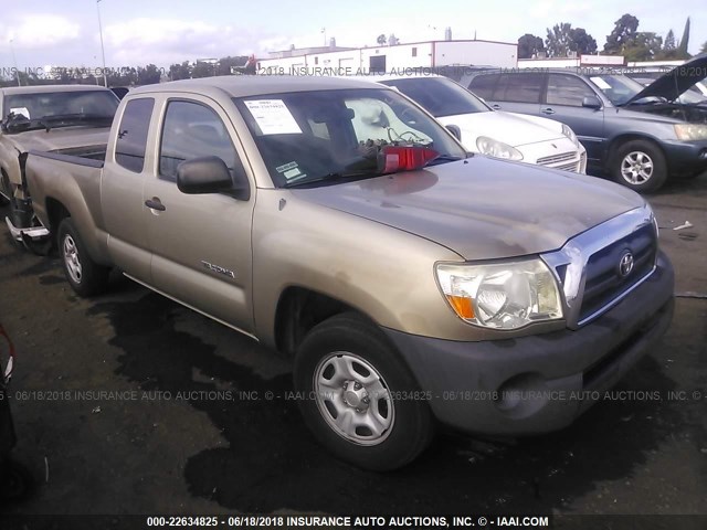 5TETX22N87Z412304 - 2007 TOYOTA TACOMA ACCESS CAB Gold Foto 1
