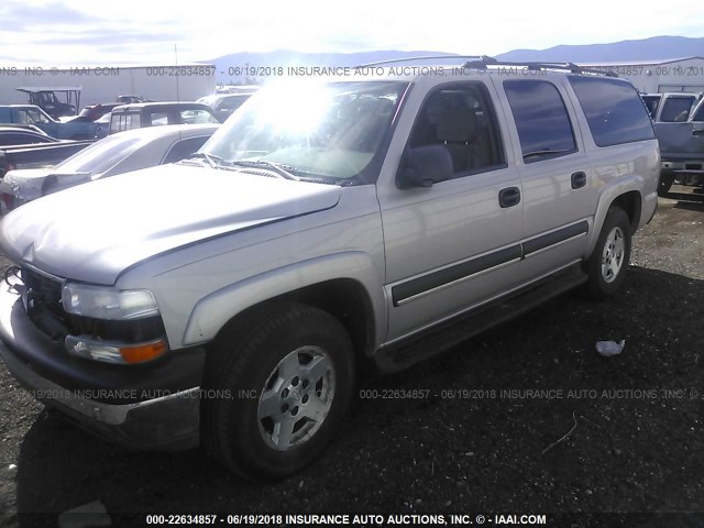 1GNFK16Z74J171917 - 2004 CHEVROLET SUBURBAN K1500 Champagne photo 2