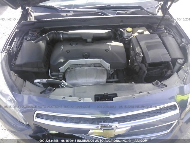 1G11C5SAXDF177889 - 2013 CHEVROLET MALIBU 1LT 蓝色 照片 10