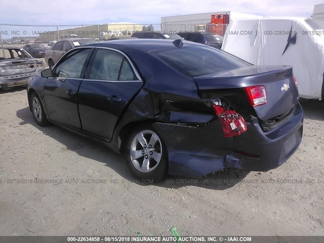 1G11C5SAXDF177889 - 2013 CHEVROLET MALIBU 1LT 蓝色 照片 3