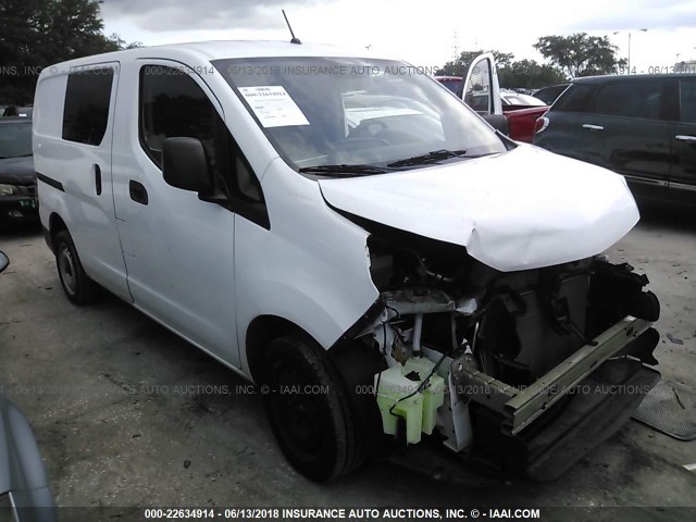 3N63M0YN3FK706346 - 2015 CHEVROLET CITY EXPRESS LS WHITE photo 1