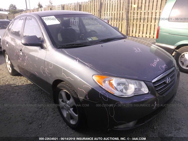 KMHDU46D28U492487 - 2008 HYUNDAI ELANTRA GLS/SE/LIMITED GRAY photo 1