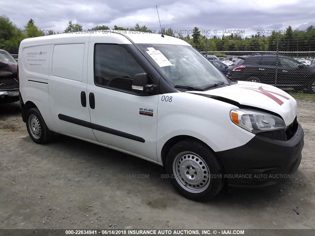 ZFBERFAT6F6A27464 - 2015 RAM PROMASTER CITY  WHITE photo 1