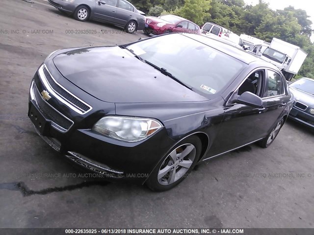 1G1ZC5E15BF212771 - 2011 CHEVROLET MALIBU 1LT 黑色 照片 2