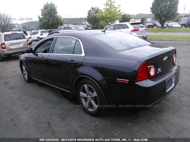 1G1ZC5E15BF212771 - 2011 CHEVROLET MALIBU 1LT 黑色 照片 3