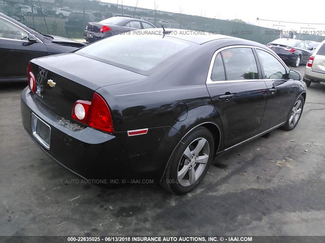 1G1ZC5E15BF212771 - 2011 CHEVROLET MALIBU 1LT 黑色 照片 4