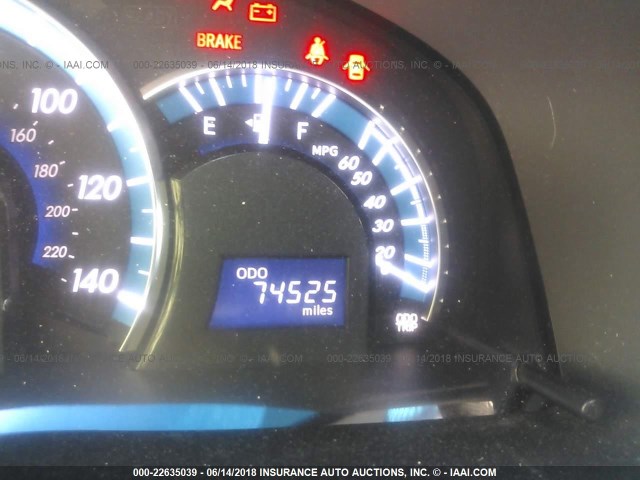 4T1BD1FKXCU020549 - 2012 TOYOTA CAMRY HYBRID/LE/XLE 白色 照片 7