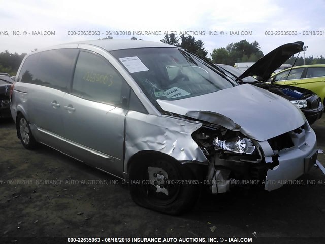 5N1BV28U24N335665 - 2004 NISSAN QUEST S/SE/SL GRAY photo 6