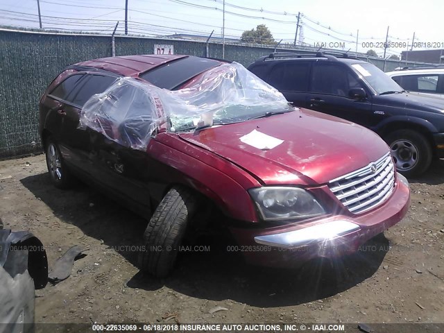 2C8GF68475R453180 - 2005 CHRYSLER PACIFICA TOURING RED photo 1