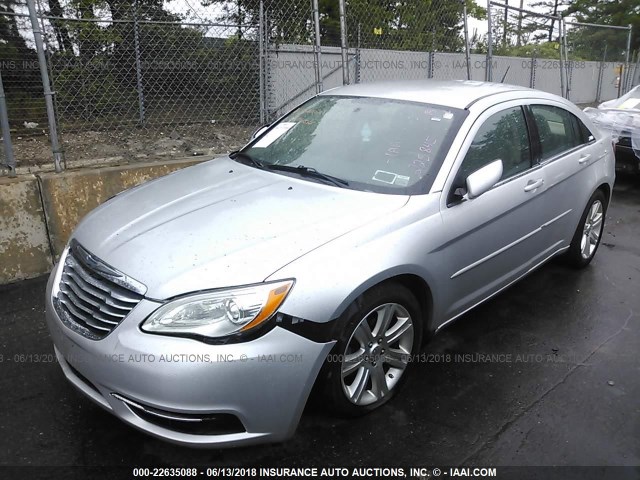 1C3CCBBG7CN225845 - 2012 CHRYSLER 200 TOURING SILVER photo 2