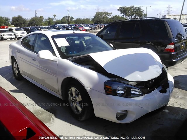 2G2WS522251149087 - 2005 PONTIAC GRAND PRIX GT WHITE photo 1