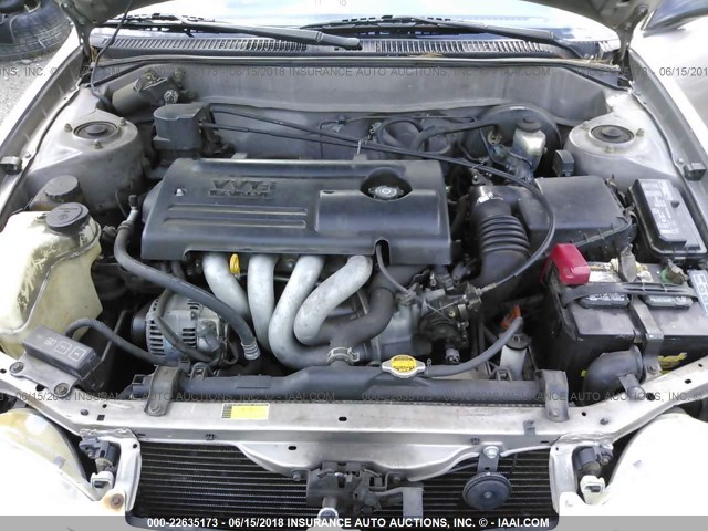 2T1BR12E3YC309489 - 2000 TOYOTA COROLLA VE/CE/LE TAN photo 10