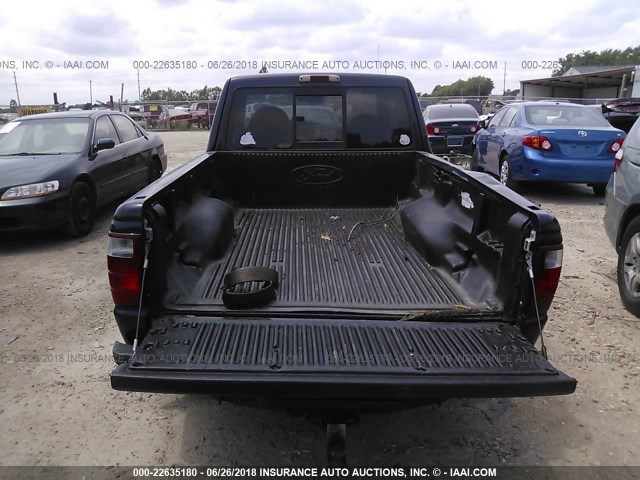 1FTZR45E62PA25603 - 2002 FORD RANGER SUPER CAB Dark Blue photo 8