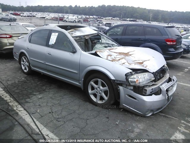 JN1DA31D63T520128 - 2003 NISSAN MAXIMA GLE/GXE/SE SILVER photo 1