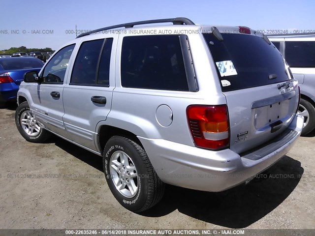 1J4GX48S74C386096 - 2004 JEEP GRAND CHEROKEE LAREDO/COLUMBIA/FREEDOM 银色 照片 3