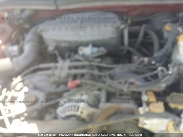 JF1SF65571H761020 - 2001 SUBARU FORESTER S 红色 照片 10