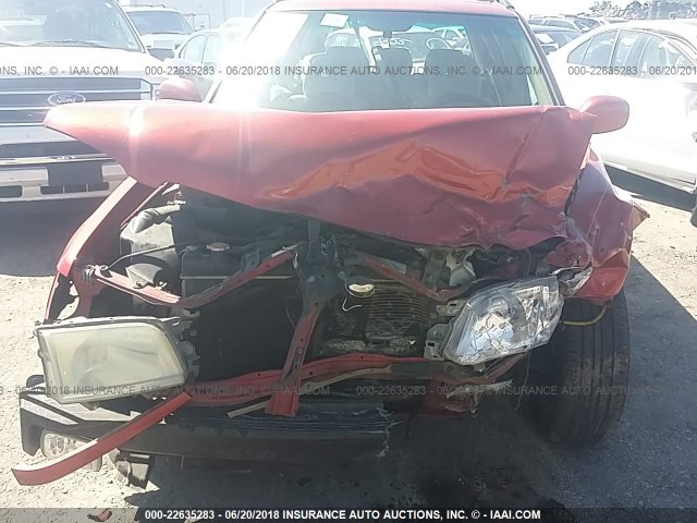 JF1SF65571H761020 - 2001 SUBARU FORESTER S 红色 照片 6