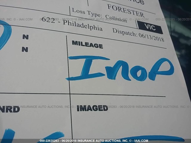 JF1SF65571H761020 - 2001 SUBARU FORESTER S 红色 照片 7