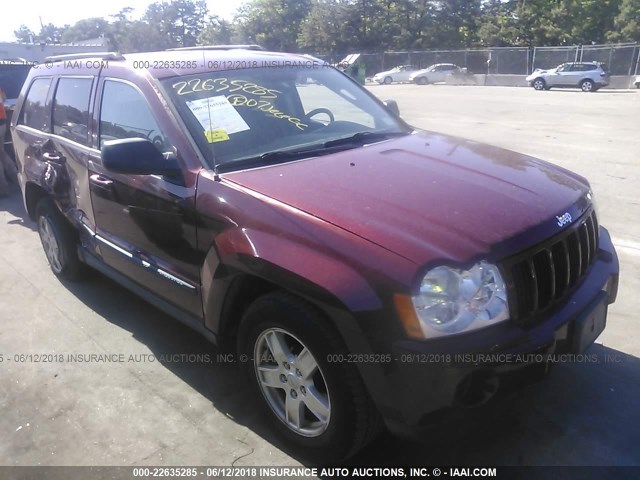 1J8GR48K07C600827 - 2007 JEEP GRAND CHEROKEE LAREDO/COLUMBIA/FREEDOM 红色 照片 1