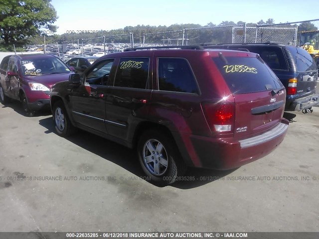 1J8GR48K07C600827 - 2007 JEEP GRAND CHEROKEE LAREDO/COLUMBIA/FREEDOM 红色 照片 3