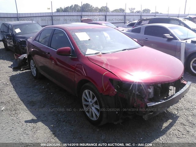 4T4BF1FKXCR226471 - 2012 TOYOTA CAMRY SE/LE/XLE 红色 照片 1