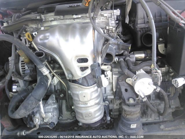 4T4BF1FKXCR226471 - 2012 TOYOTA CAMRY SE/LE/XLE 红色 照片 10