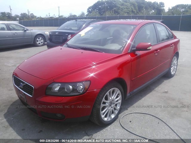 YV1MS682442023340 - 2004 VOLVO S40 T5 RED photo 2