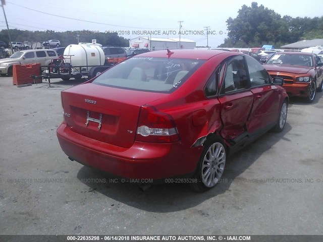 YV1MS682442023340 - 2004 VOLVO S40 T5 RED photo 4