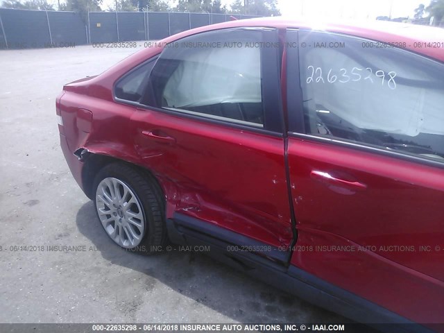 YV1MS682442023340 - 2004 VOLVO S40 T5 RED photo 6
