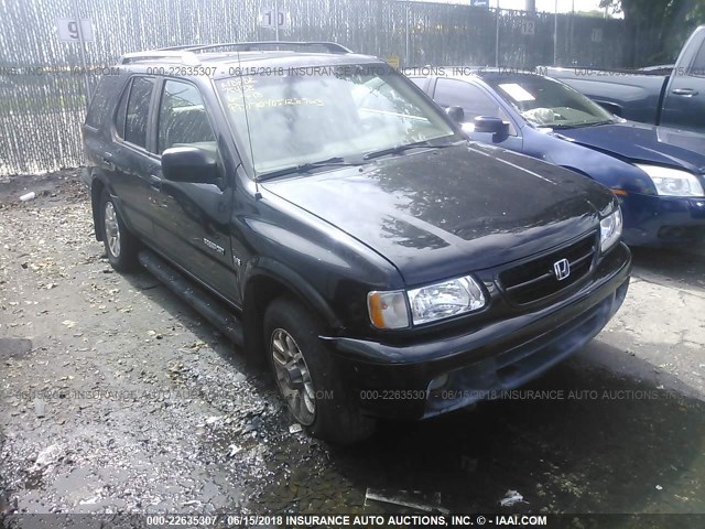 4S6DM58W424405126 - 2002 HONDA PASSPORT EX/LX 黑色 照片 1