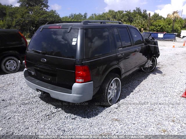 1FMZU62E32UA87066 - 2002 FORD EXPLORER XLS BLACK photo 4