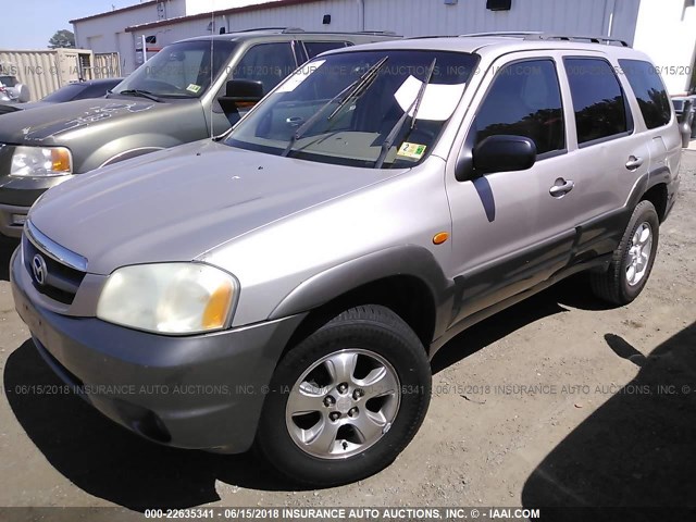 4F2YU08131KM26484 - 2001 MAZDA TRIBUTE LX/ES 金色 照片 2