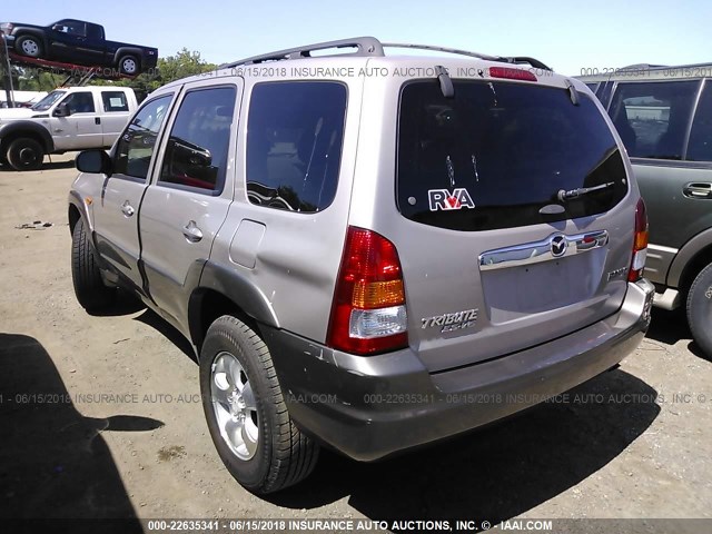 4F2YU08131KM26484 - 2001 MAZDA TRIBUTE LX/ES 金色 照片 3