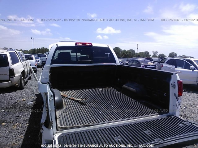 5TFUW5F18AX103429 - 2010 TOYOTA TUNDRA DOUBLE CAB SR5 WHITE photo 8